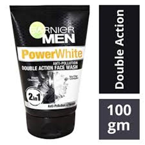 GARNIER MAN POWER WHITE FACEWASH 100g